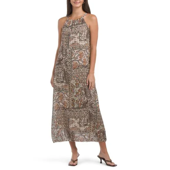 Bellambra Dresses Bellambra Multi Made In Italy Silk Blend